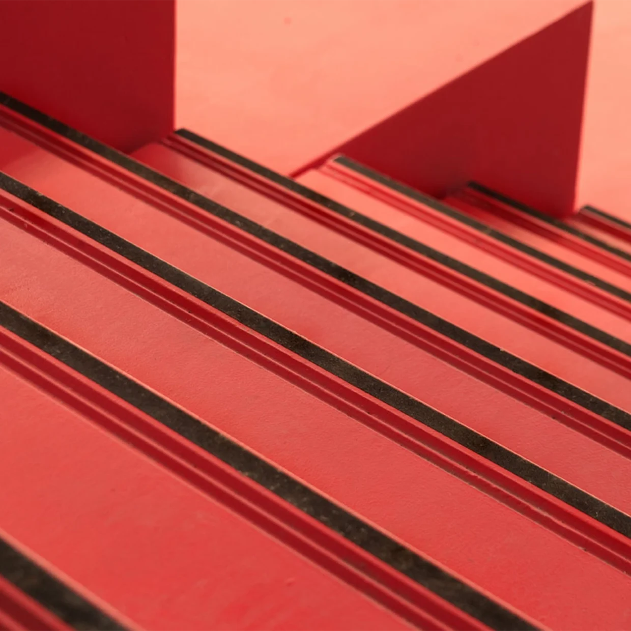 gradin monobloc porteur type escalier Prefa Bressuirais