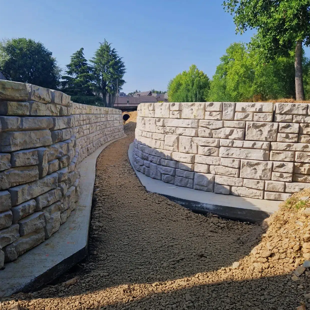 Blocs en béton